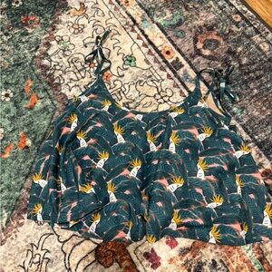 Kortni Jeane Tropical Print Bikini Top